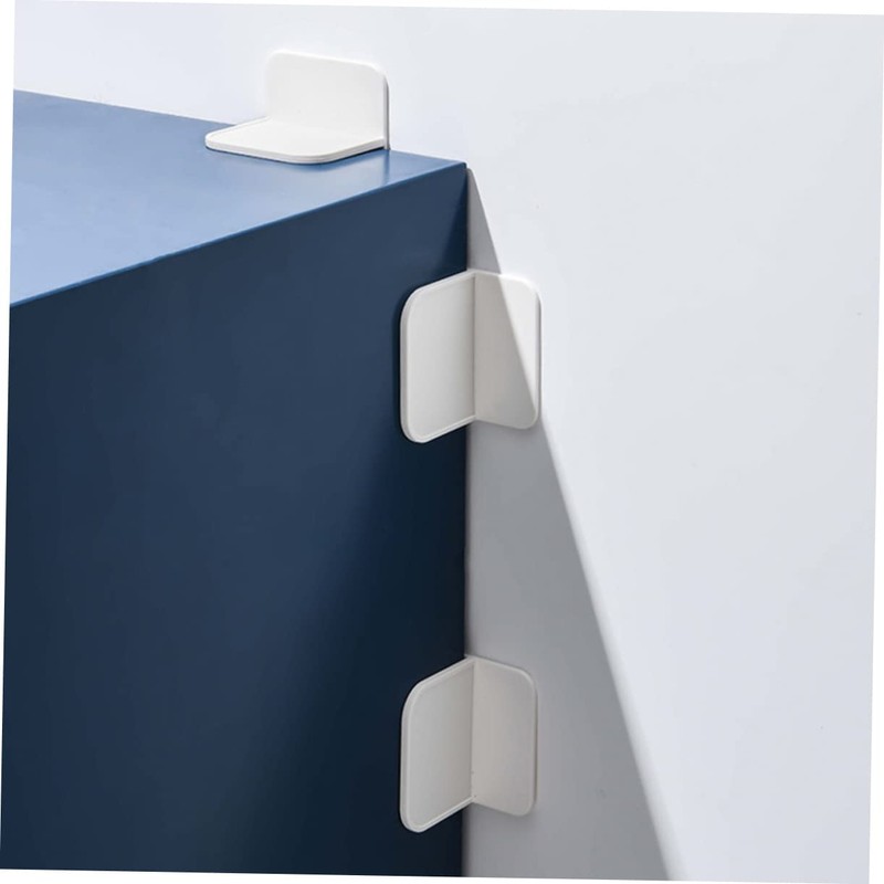 Operitacx 2 Sets Tilt Protection Anchors Childproof Cabinet Locks for