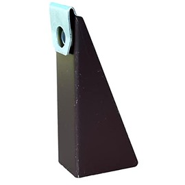 (10 Pack) 5 inch Brown Gutter Wedge - For Angled Fascia 3/12 through 5/12 Roof Pitch