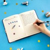 Space Diary Set - Luminous Notebook Gift for Boys Children