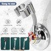 VGECEE Shower Head Holder No Drilling Suction Cup 360° Rotatable