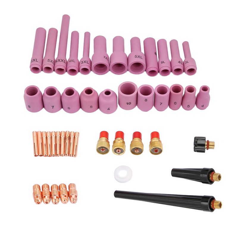 46pcs/set WP-9/20/25 Series TIG Welding Torch Consumables Accessories