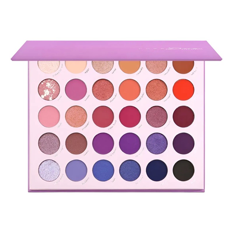 Paleta De Sombras Pro 19 Berry Good Kara Beauty Morado