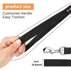 DDSCOLOUR Strong Durable Dog Leash for Small Medium Dogs,16ft 23ft 33ft 50ft Long Leashes-Training Leash/Long Line Leads Great for Dog/Puppy Training,Play