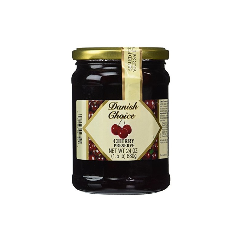 Danish Choice Cherry Preserve 24oz