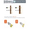 SORWDUREM 5 Pack 5 Inch(128mm) Brushed Gold Cabinet Pulls Drawer