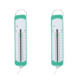 2 Pcs Newton Meter 10N Spring Meter Bar Dynamometer for Physics Mechanical Experiment Instrument for Education Teaching Use
