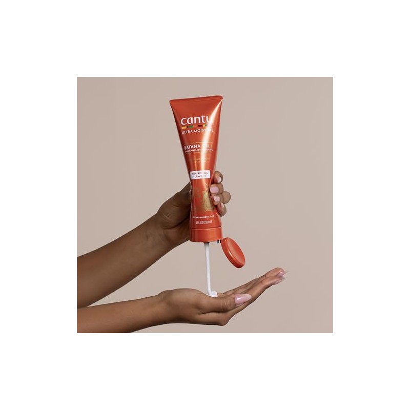 Cantu Ultra Moisture Nourishing Leave-In Conditioner with Batana Oil 236ml
