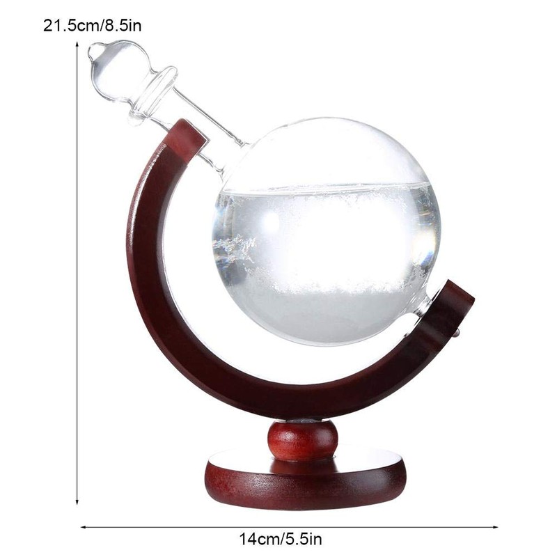 Weather Glass, Practical Weather Predicting Storm Glass Home Weather Station,
