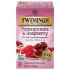Twinings Pomegranate Raspberry Herbal Tea 20 Count Pack of 6