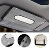 Tissue Box, Glitter Car, Glitter Crystal Tissue Holder, Rectangular Tissue