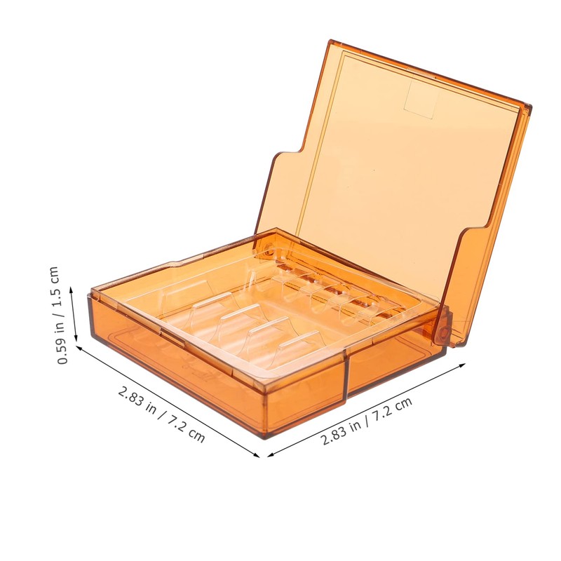 Healeved 5pieces Injection Box for Hospital Use Durable Plastic Syringe