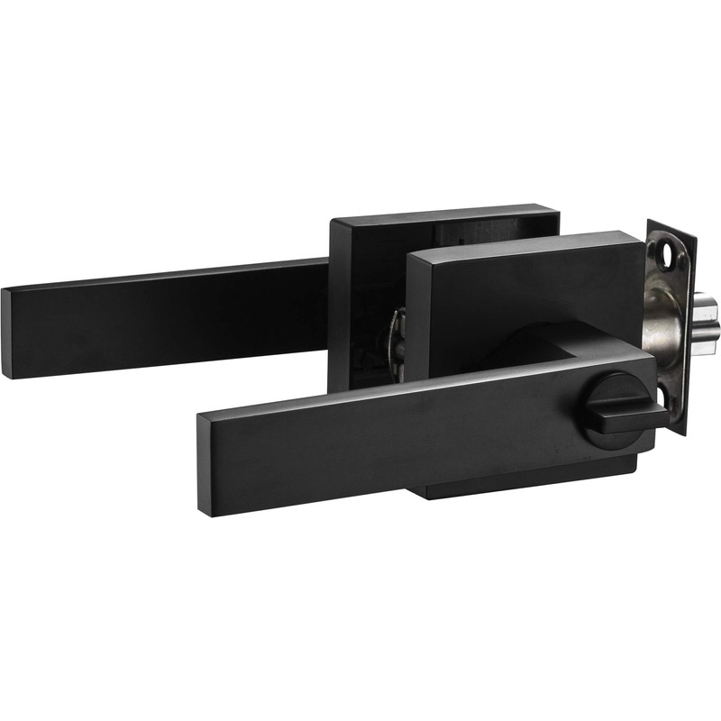 Berlin Modisch Contemporary Square Entry Lever Door Handle Lock and