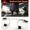 SteelCase Chrome Wire Auto Seat Headrest Jacket Coat Suit Clothes