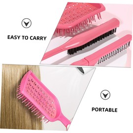 IWOWHERO 1set Hair Styling Combs Hair Brush Teasing Comb Dying Travel-friendly Reduces Static