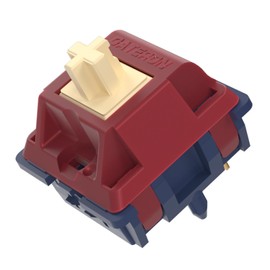 Gateron Quinn Switches, Tactile 5 Pins 59gf RGB Pre Lubed for MX Mechanical Keyboard (108PCS)