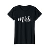 Mrs. T-shirt. Tee. Shirt. Mrs Just married. MR. shirt set