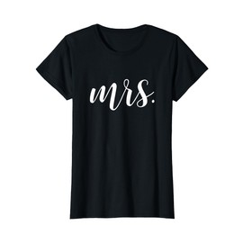 Mrs. T-shirt. Tee. Shirt. Mrs Just married. MR. shirt set T-Shirt