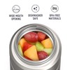 THERMOS Stainless King Vacuum-Insulated Food Jar, 24 Ounce, Matte Steel