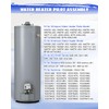 100112330 Water Heater Pilot Assembly Fit for Reliance/AO Smith/Whirlpool/State/American Water