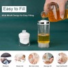 Decorniqu 7 Pack Airless Pump Bottles 3.4oz/100ml Travel Pump Bottles