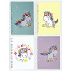A6 Unicorn Spiral Bound Book Notebook Notepad