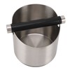 Stainless Steel Coffee Grounds Knock Box Coffee Knock Box with