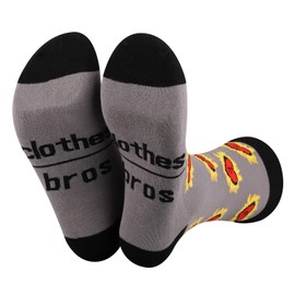 PWHAOO 1 Pair TV Show Inspired Socks Clothes Over Bros Socks TV Show Lover Gift OTH Lover Gift (Cotton, Clothes Over Bros Socks)
