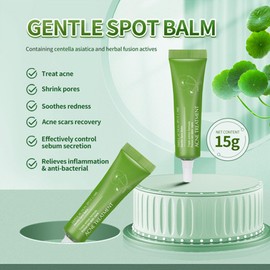 Anti Acne Face Cream, 3X Centella Face Ance Gel, Spot Cream for Acne Treatment and Spot Treatment Shrink Pores, Acne Scars Recovery, Control Sebum Secretion, Relieves Redness &Anti-Bacterial