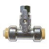 Push On T-STOP Shut Off Valve (1/2" Push x 1/2"
