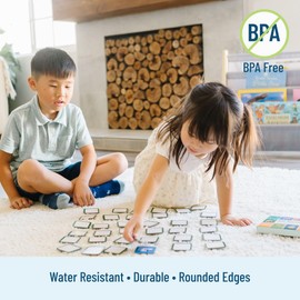 Wildkin Memory Matching Game – 18 Educational Pairs for Toddlers & Preschool - Animals