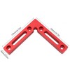 Aluminum Alloy L Shape Corner Clamp 90° Right Angle Welding