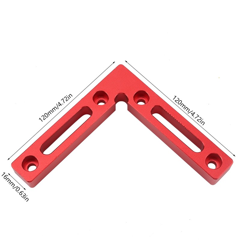 Aluminum Alloy L Shape Corner Clamp 90° Right Angle Welding
