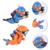 Kisangel 2pcs Diver's Fish Tank Fish Tank Accessories Wear-Resistant Floating