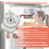 WR60X23584 WR02X12008 Refrigerator Evaporator Fan Motor Component Compatible with GE