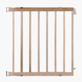 North States White 30 in. H x 28-42 in. W Wood Child Safety Gate