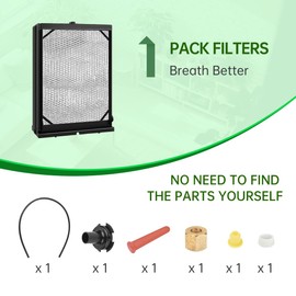 4839 A35 Humidifier Replacement Filter for April.Aire Water Panel Model 600 600A 600M Whole-House Humidifier 1 Pack