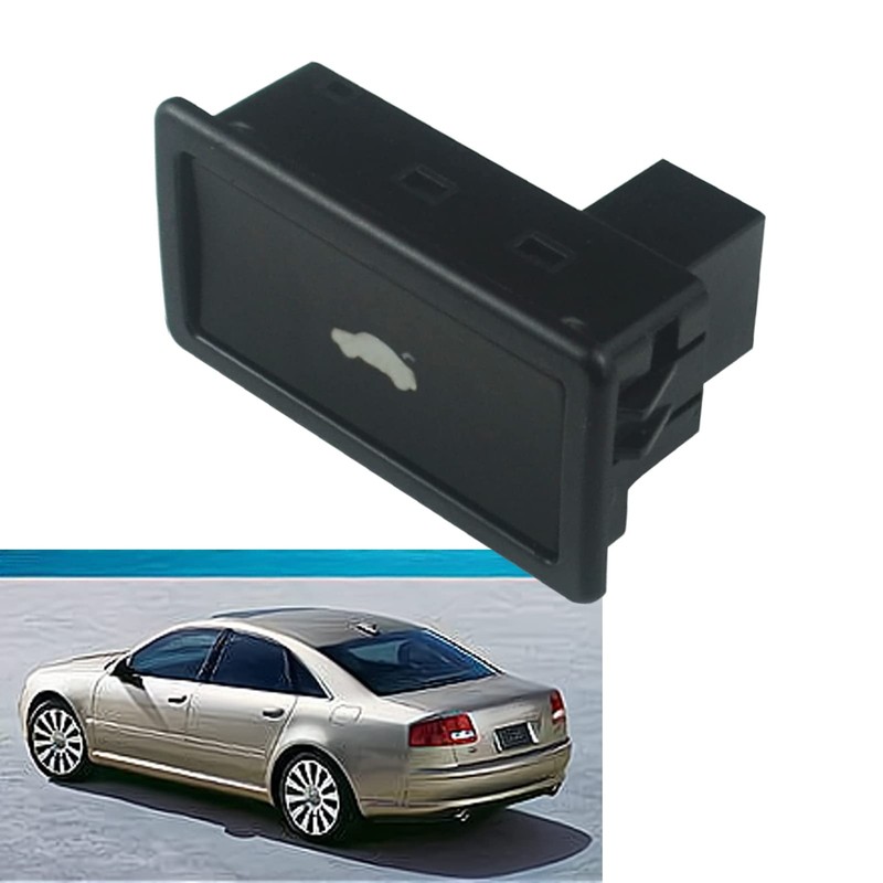 FanPaYY Tailgate Trunk Boot Lid Unlock Switch Button for A4