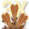 Nawemo® Coffee Grounds Insoles, Pack of 3, Breathable Against Sweaty