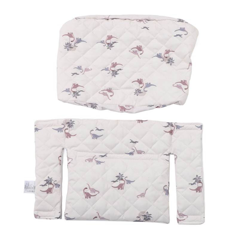 Baby High Chair Cushion Waterproof Nylon Seat and Back Protection