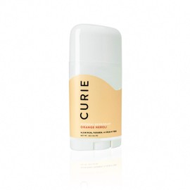 Curie All-Natural Deodorant for Men and Women | Aluminum-Free, Paraben-Free, Cruelty-Free | Orange Neroli