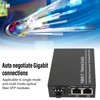 Fiber Transceiver 100M SFP to RJ45 Multifunctional Compatibility Optical Media