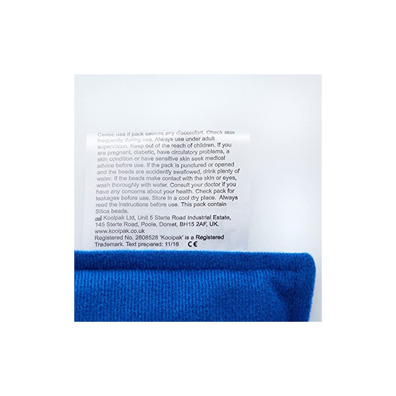 Koolpak Microwaveable Microbead Heat Pack - Small (15 x 16cm)