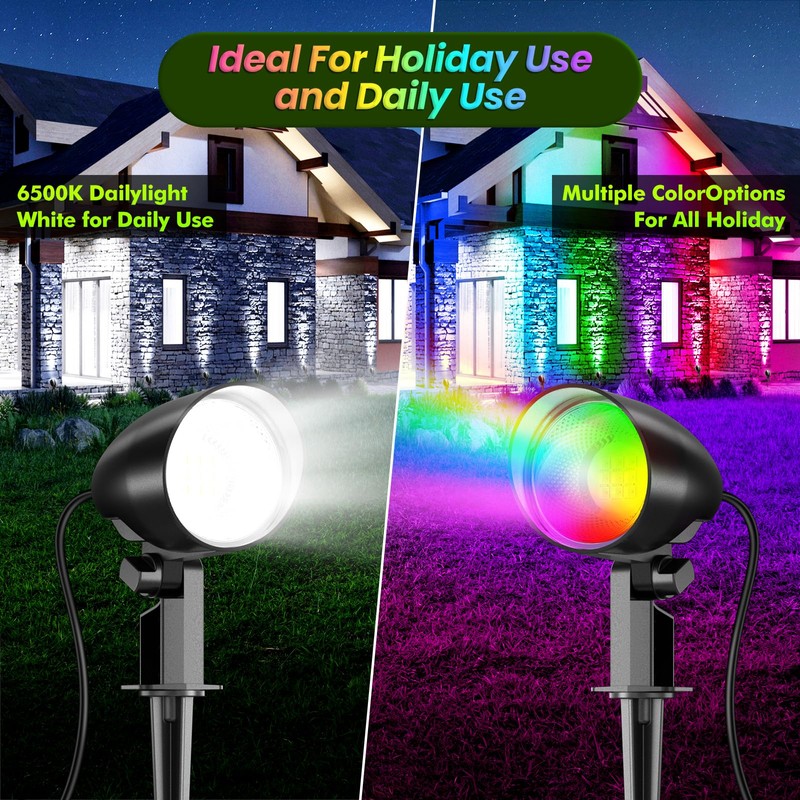 Linke 20W RGBW Spotlight Pack of 2