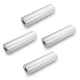 9527 Product 12" x 16" Clear Plastic Produce Bag Food Storage bag,350 bags one Roll (4 Rolls)