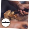 TEHAUX 2 Pieces Adjustable Spokeshave with Flat Base Metal Trimming