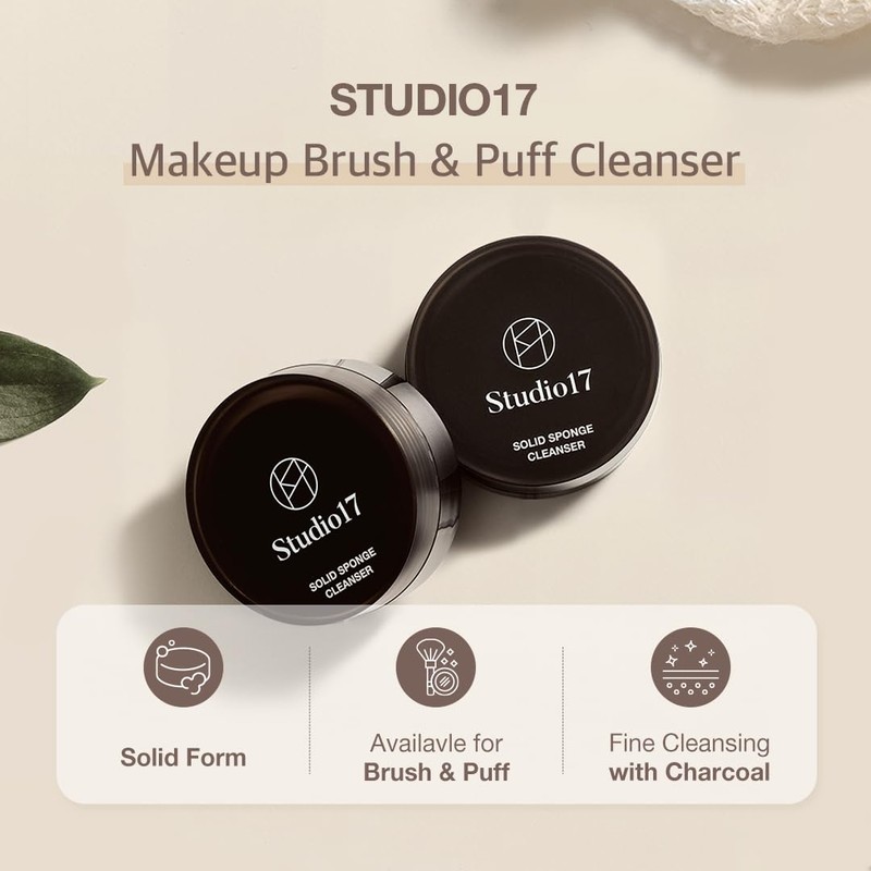 Studio17 [Studio17]Brush & Puff Cleanser