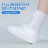 SooGree Waterproof Rain Shoe Covers Rubber Shoe Boot Covers Not-Slip