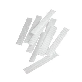 DECHOUS 100Pcs Protective Makeup Brush Sleeves Pe Plastic Mesh Covers for Easy Recognition and Travel for Keeping Brushes Clean and Condition