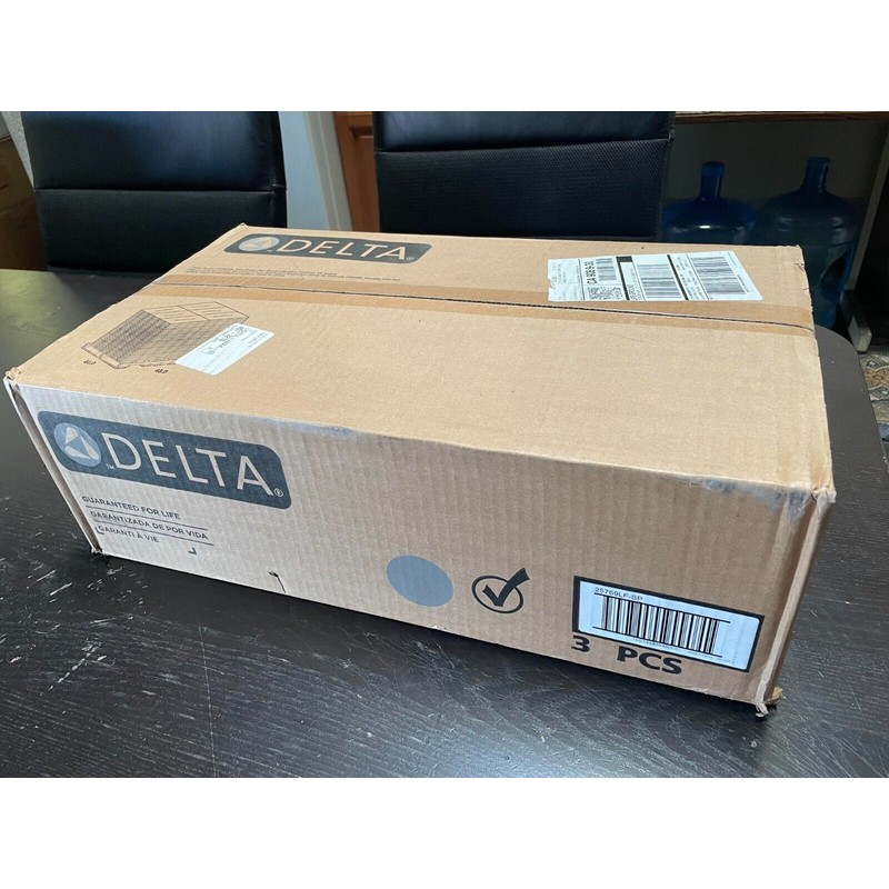 Delta 25769LF-SP Alux SpotShield Brushed Nickel 2-handle 4-in Centerset Bathroom