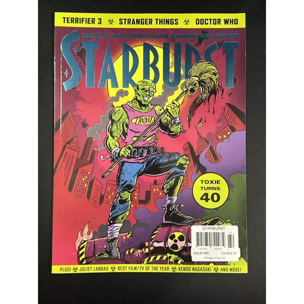 2024 TOXIE Turns 40 STRANGER THINGS Dr Who STARBURST MOVIE